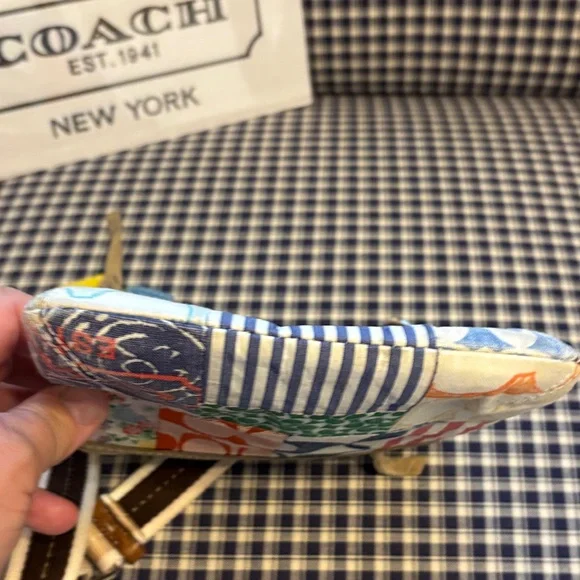 Coach Hamptons Patchwork Crossbody Bag - Picture 9 of 11